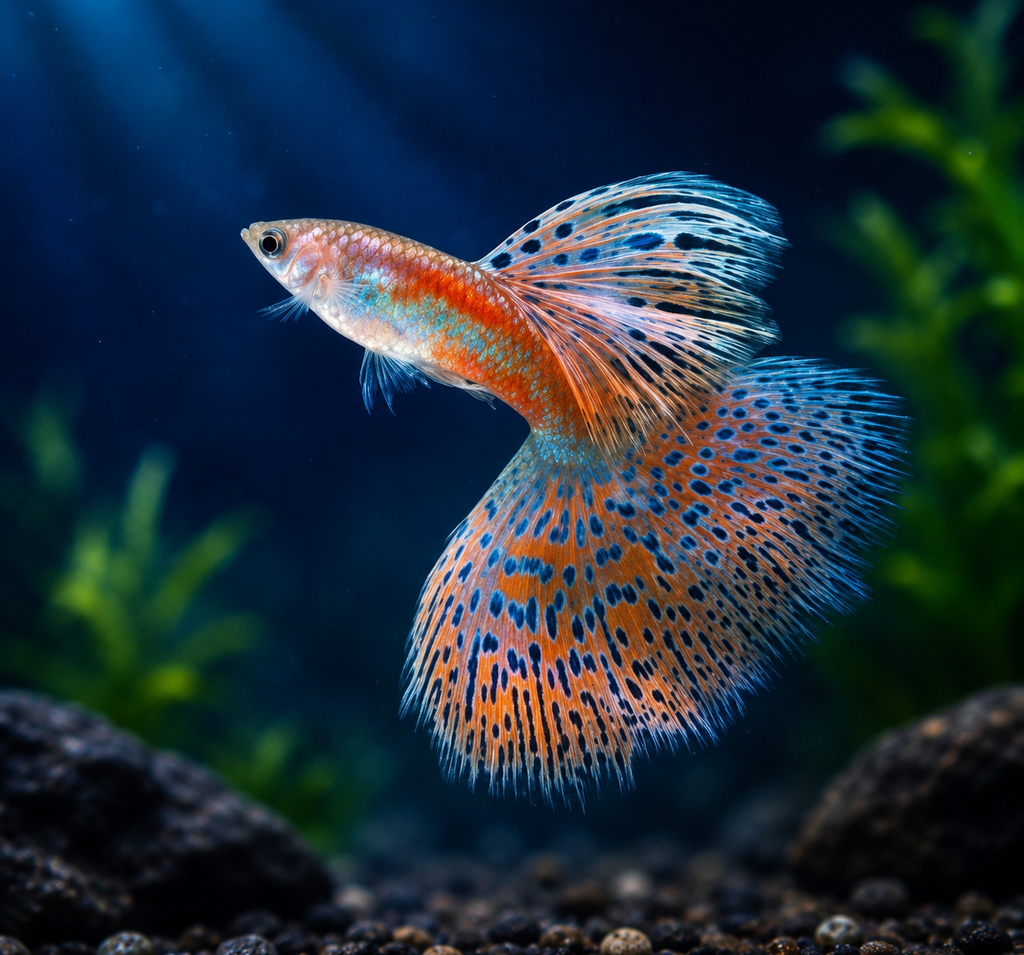 Red Grass Guppy