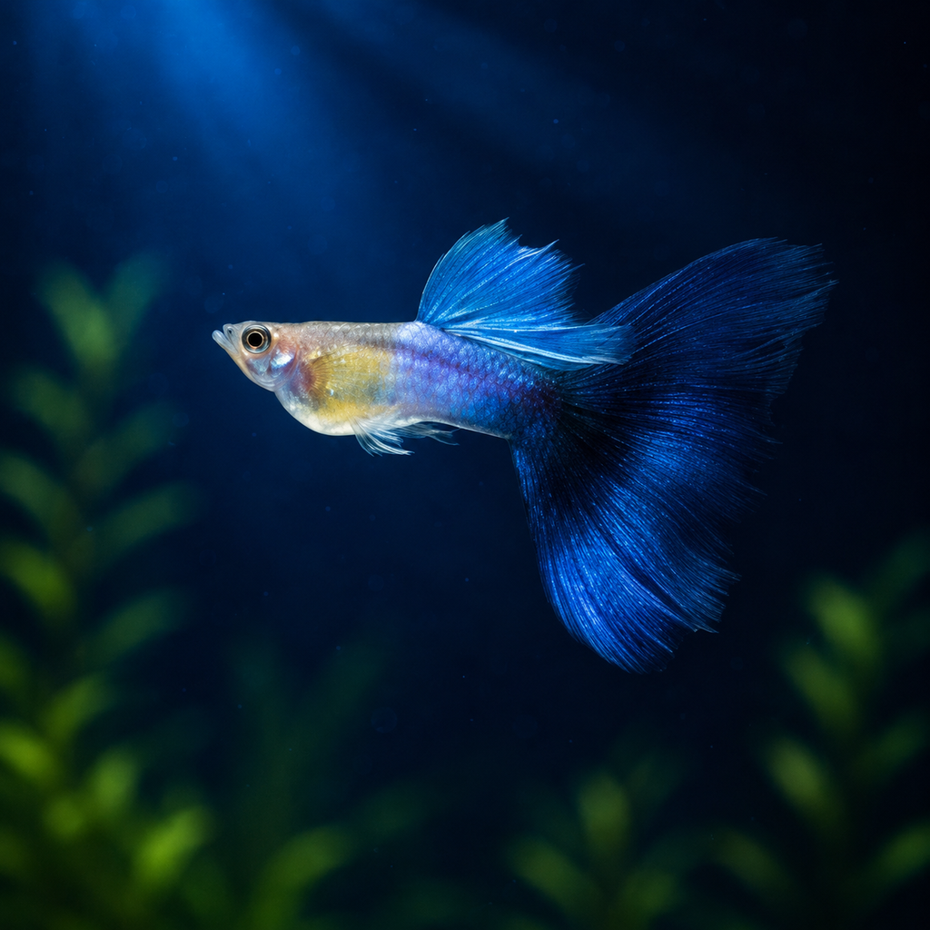 Japanes Blue Guppy