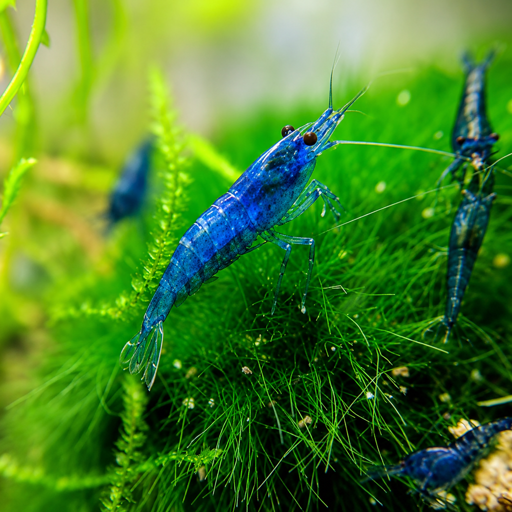 Blue velvet shrimp