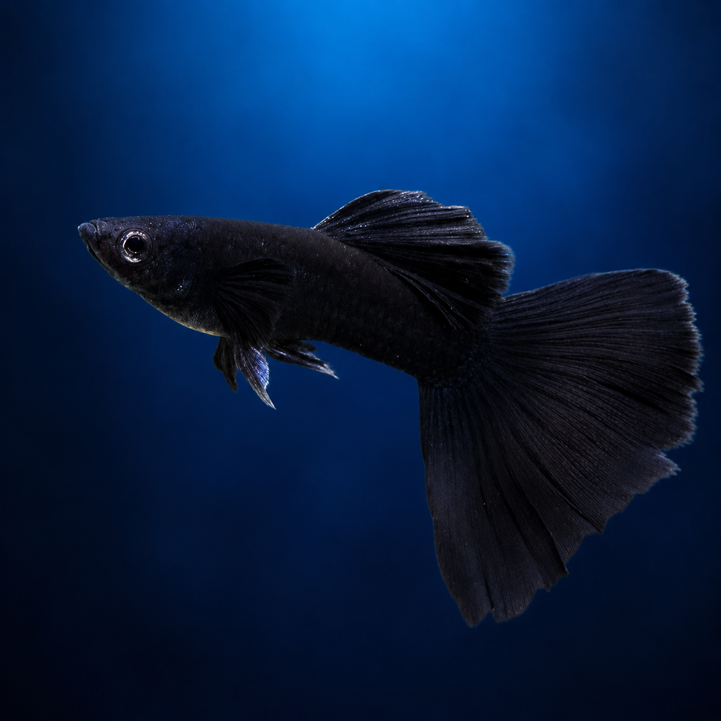 Jet Black Guppy